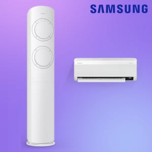 Q9000 인버터 2IN1 에어컨 삼성 17평 실외기 포함 삼성전자 투인원 설치비미포함