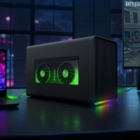 레이저 코어 Razer Core X Chroma 외장 그래픽 크로마 - 관부가세 포함