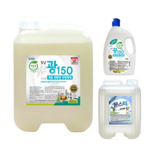 자숨 친환경 주방세제 광150 식판 스테인리스 전용 10kg 대용량 말통 업소용