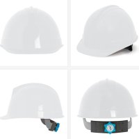 가벼운 안전모 종류 투구형 안전 헬멧 신호수 안전 모자 기본형