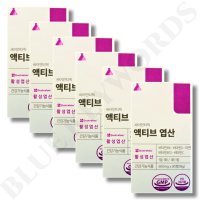 싸이언티픽 4세대 활성 액티브 엽산 이노시톨 코엔자임큐텐 600mg x 30정 x 6박스 6개월분