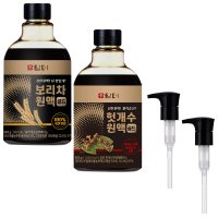 담터 보리차 원액 850g+헛개수 원액 850g+펌프 2개