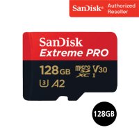 샌디스크 Extreme Pro 128기가 마이크로 SD카드 128GB 블랙박스 핸드폰 QXCD