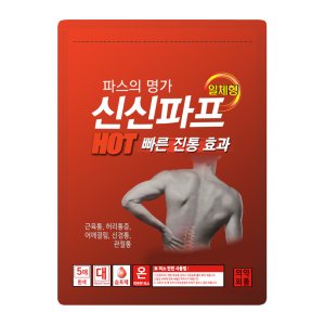 신신제약 신신파프 일체형 핫파스 대형 5매