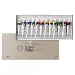 신한화구 유화물감세트 20ml 12색