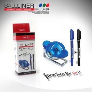 NEW 퍼팅업 볼라이너 골프 골프공 선 라인 펜 라이너