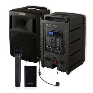 카날스 BK-882N 이동식앰프 충전식앰프 무선마이크2대 프리미엄 300W
