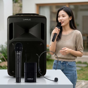 카날스 BK-1050N 500W 프리미엄 충전식 이동식 앰프
