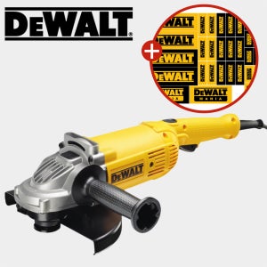 디월트 유선 전기 230mm(9인치) 그라인더 패들스위치 DWE492 대형 절단기