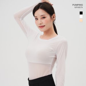 PUMPING 여성 스포츠 쿨 냉감이너웨어 기능성 UV차단 국내생산