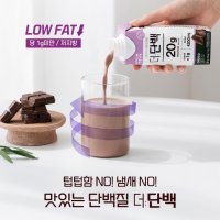 운동 단백질음료 맛있는 우유단백질 더단백질 드링크 초코 250ml 18개