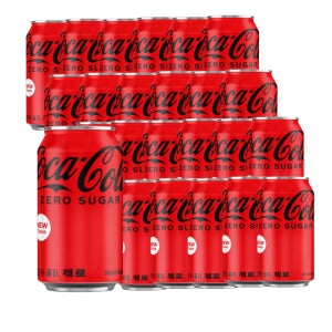 뚱캔 업소용 코카콜라 제로 콜라 355ml x 24캔 음료수 캔음료