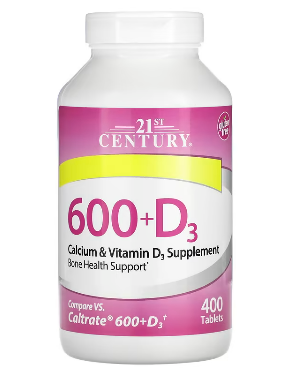 21세기센트리 600 D3 <b>칼슘</b> 비타민D3 400정