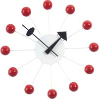 Vitra Ball Clock 비트라 벽시계 레드