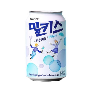 [중앙몰] 밀키스 340ml 24캔 뚱캔 탄산 음료수 캔음료