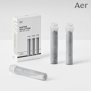 아에르 워터솔루션 카본필터 (ACF) 샤워기 필터 (3개입)