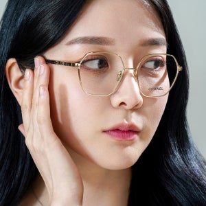 샤넬 라운드 메탈 안경 CH2204 C134 (골드)
