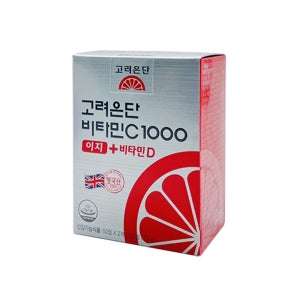 120정 고려은단 비타민C 1000 이지+비타민D 600mg