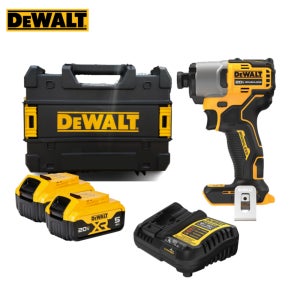 디월트 20V MAX XR 브러쉬리스 임팩트 드라이버 DCF840P2 5.0Ah 배터리 2개 세트