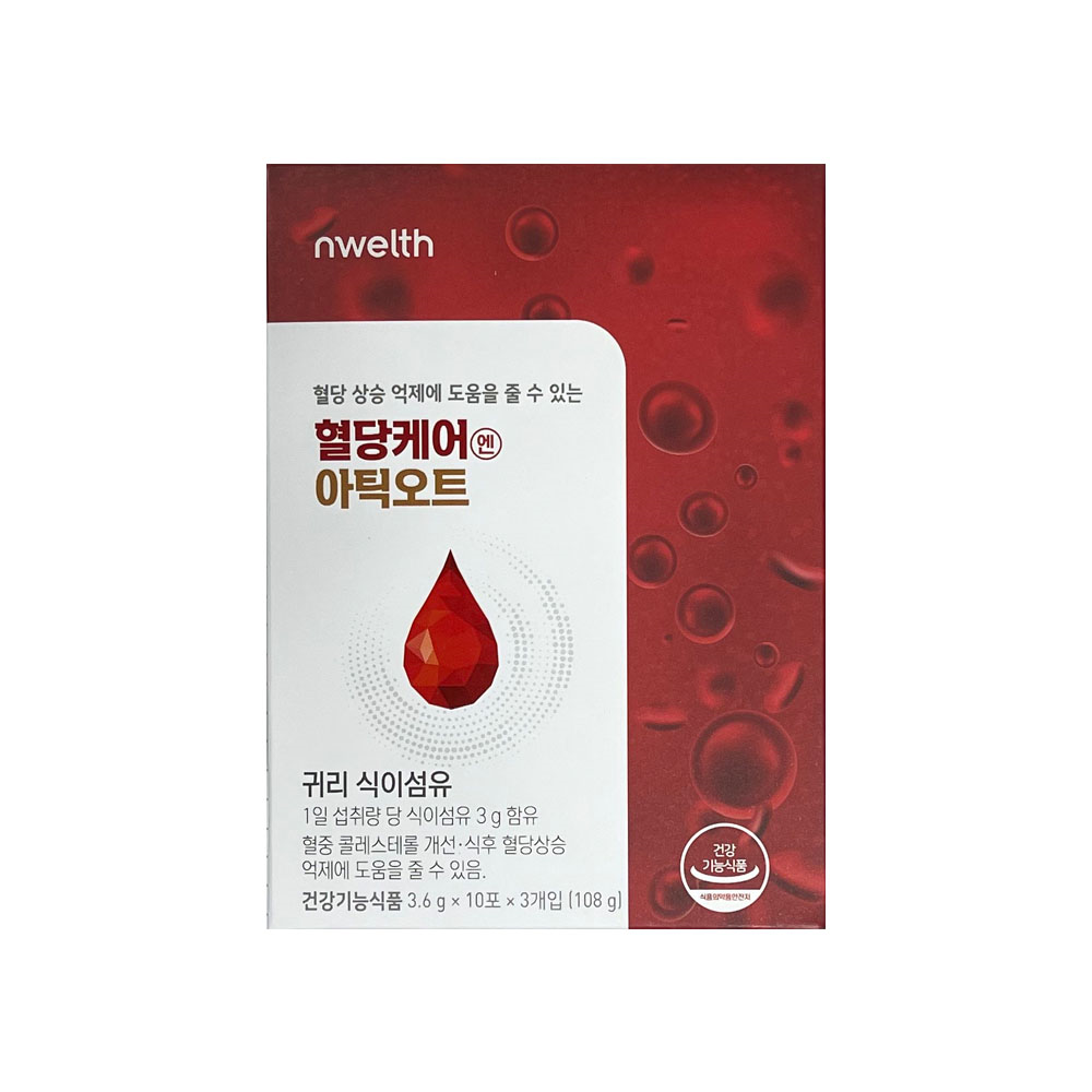 <b>혈당</b>케어엔 아틱오트 3600mg X 30포