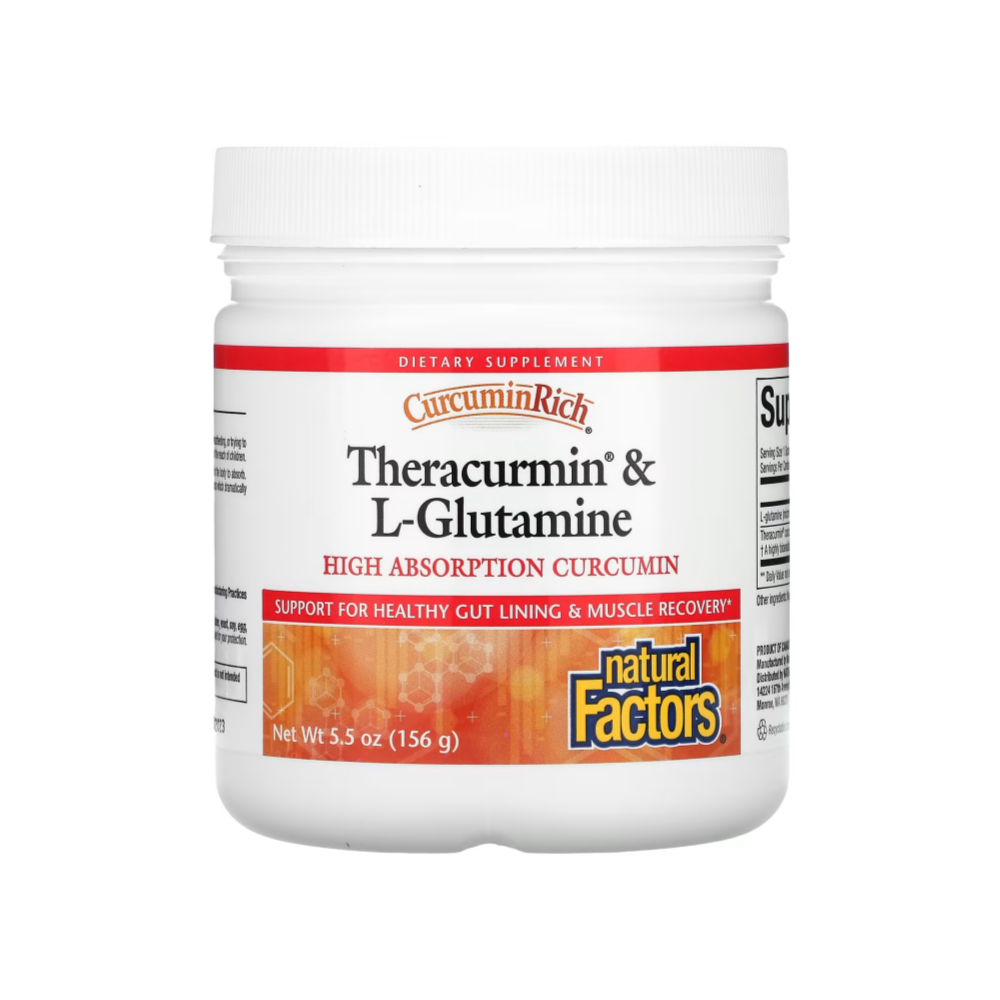 내추럴팩터스 <b>커큐민 리치 테라큐민</b> 강황 엘 <b>글루타민</b> 156g