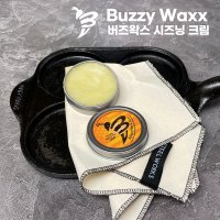 버즈왁스 시즈닝왁스 buzzywaxx 무쇠팬시즈닝왁스캔