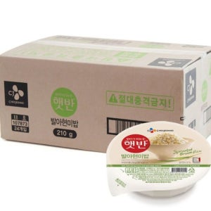 CJ 제일제당 햇반 발아현미밥 210g x 24개입
