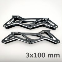 스피 스케이트 프레임 3x100mm 3x110mm 3x125mm 150-165mm