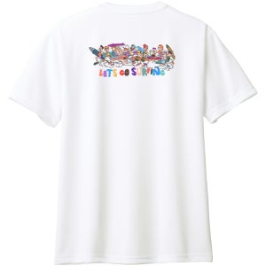 서핑 레츠고 반팔티 커플티