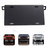 차량부품 1SET Front Bumper License Plate Holder Bracket Frame Mount For Ford Bronco Car Exterior Access