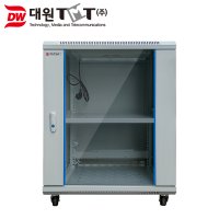 대원TMT DW-H750 허브랙 H750xD600xW600 15U 회색