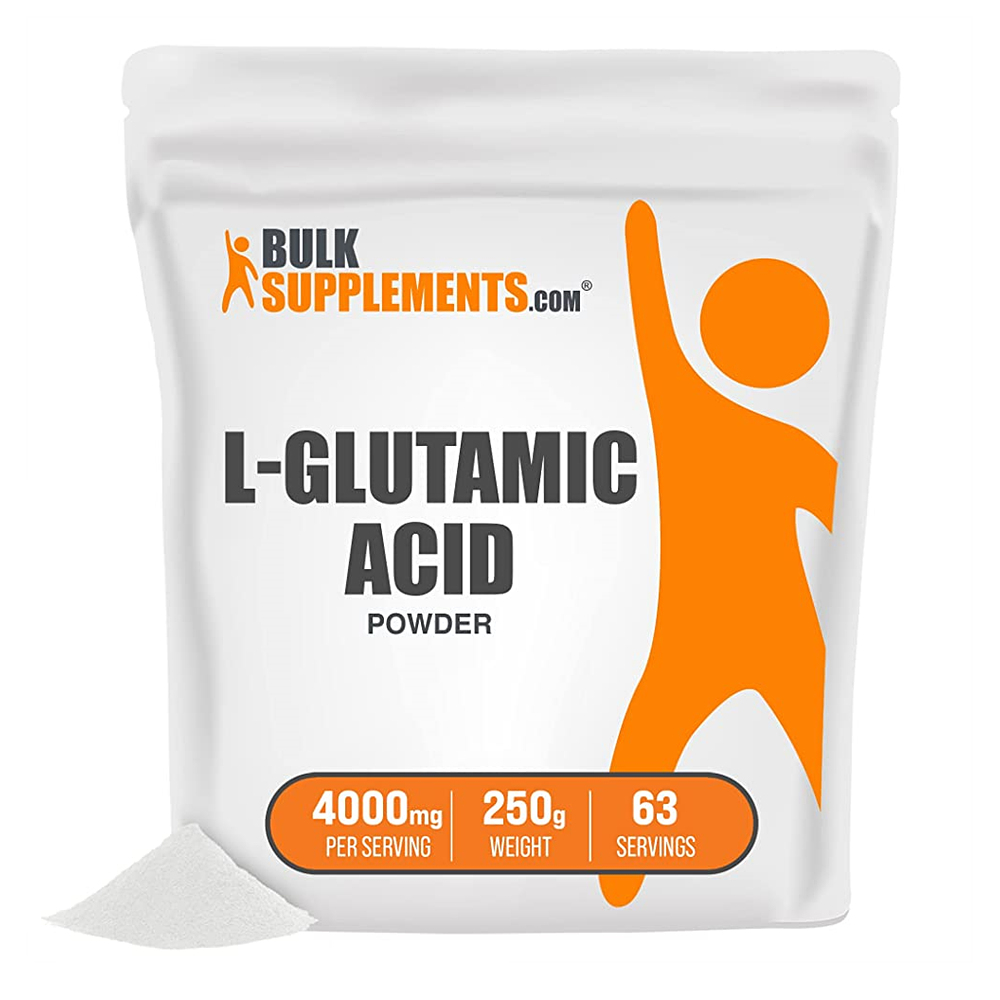 벌크 서플리먼트 <b>L</b> <b>글루탐산</b> 글루타민산 파우더 분말 250g