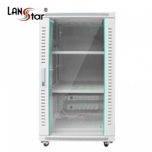 LANstar 허브랙 H1200xD800xW600 22U 아이보리 LS-1200H