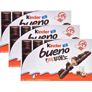 킨더초콜릿 부에노 645g (43g x15개) x 3박스 세트 코스트코 번들