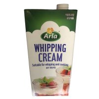 무료배송 알라 휘핑크림 1L 2개 동물성 무가당 Arla 휘핑크림