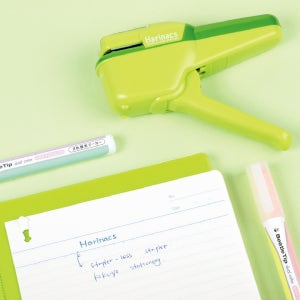 고쿠요 정식수입 하리낙스 10매용 심없는 스테이플러 침없는 미니 호치키스