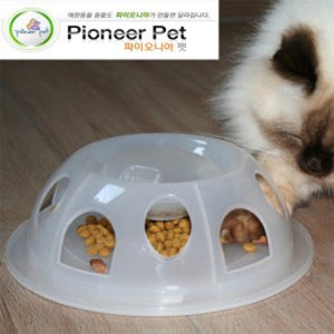 파이오니아펫 타이거다이너 식기(사냥본능식기) - 화이트