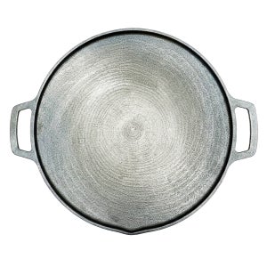 국내제작 캠핑 그리들 대형 40cm 우드손잡이 포함 인덕션 그리들 주물 전골 깊은 코팅