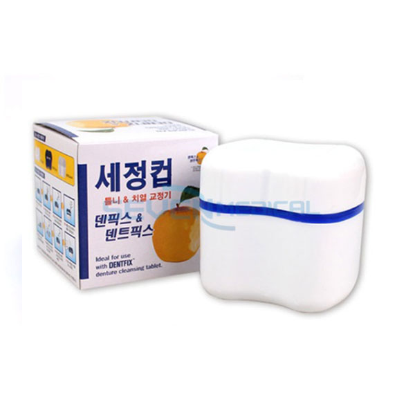 덴픽스 덴트픽스 틀니세정컵 틀니세척 틀니케이스
