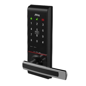 밀레 무타공 도어락 MI-5200S 카드키4개 디지털도어락 현관문 방화문 번호키 문손잡이