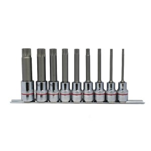 DT 12.7mm(1/2) 헥스 비트 소켓 12각 100L 세트 9PCS DT104951