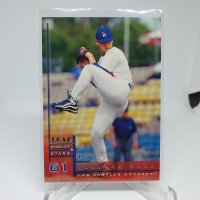 박찬호 MLB 야구카드 1998 LEAF Rookies & Stars LA 다저스 MLB카드