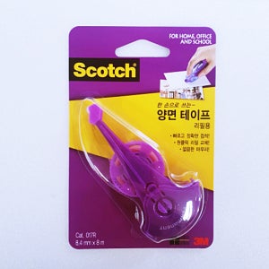 3M 투명 양면 테이프 리필 017 8.4x8m 할인적용