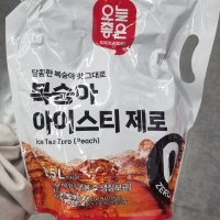 오늘좋은 복숭아 아이스티 제로 1.5L