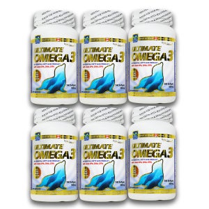 PNC 캐나다산 얼티메이트 하프씰 오일 오메가3 500mg 240캡슐 6병