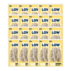 bhc 저염 닭안심살 블랙페퍼 블랙페퍼맛, 100g, 20개
