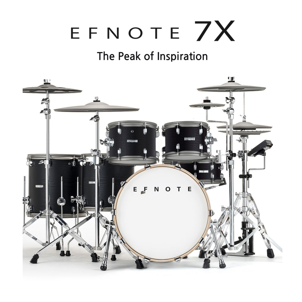 EFNOTE 7X 6기통 이에프노트 전자드럼 풀패키지