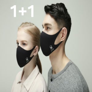 [1+1]빨아쓰는 천연소재 거미 뱀부 에어 마스크