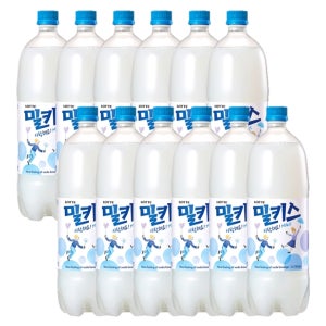 롯데칠성 밀키스 1.5L x 12페트