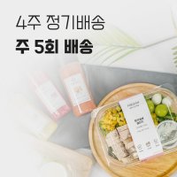 [천안아산 샐러드 정기배송] 주 5회 배송 (20회)